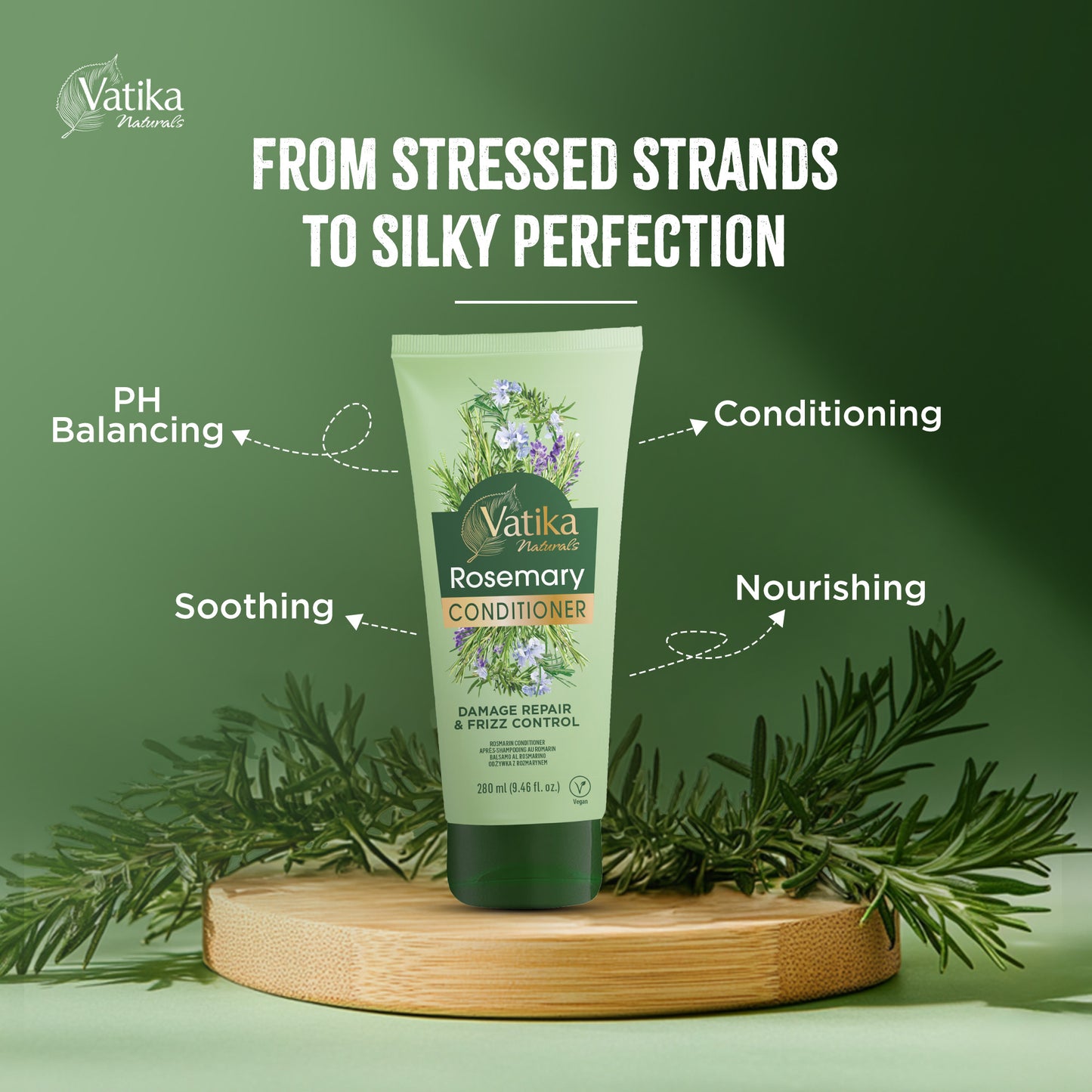 Vatika Natural Rosemary Conditioner - 280ml