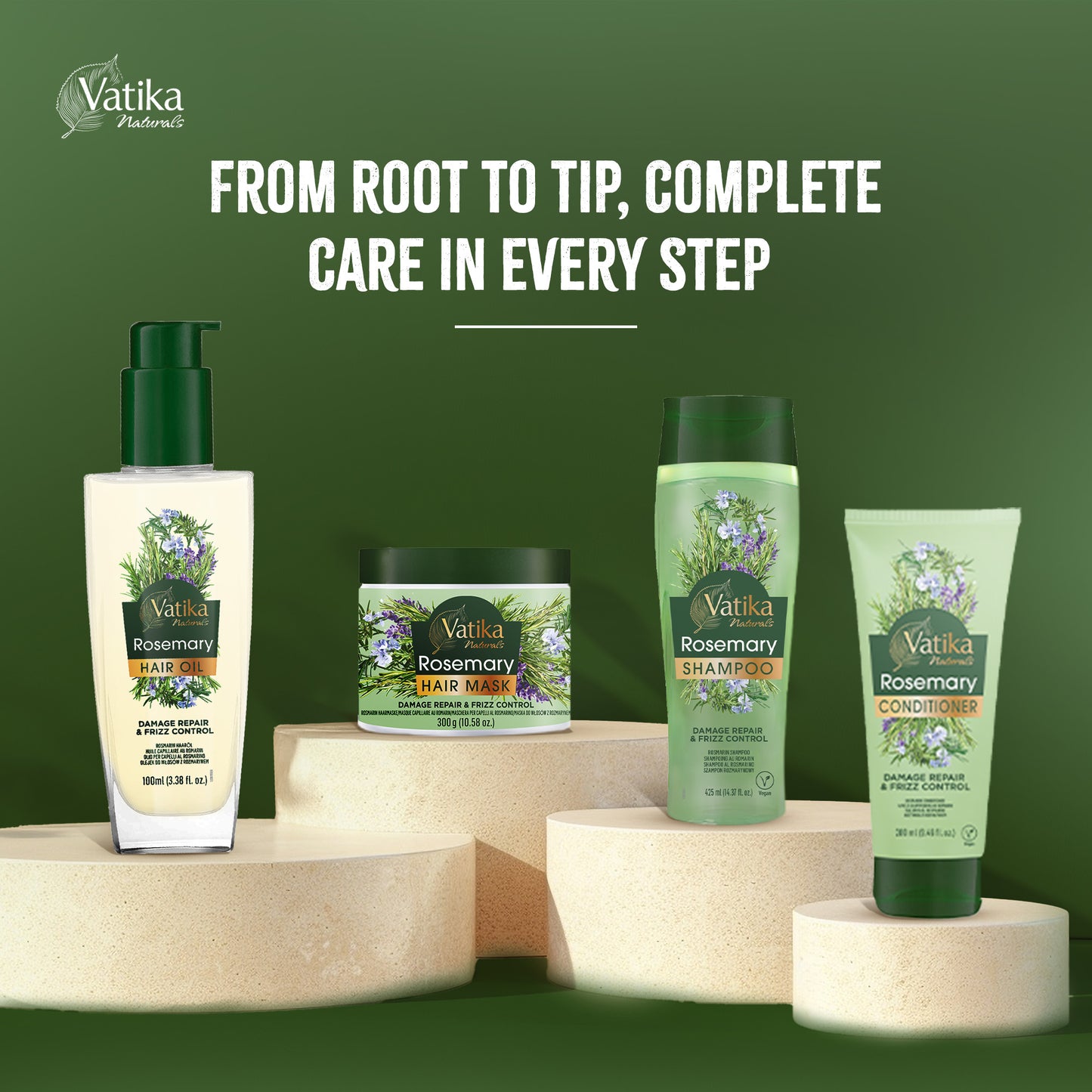Vatika Natural Rosemary Conditioner - 280ml