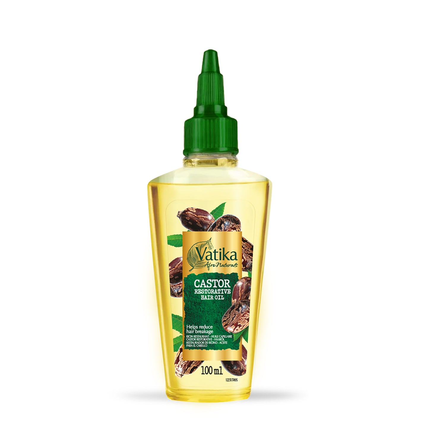 Vatika Naturals Curls Castor Hair Oil - 100ml