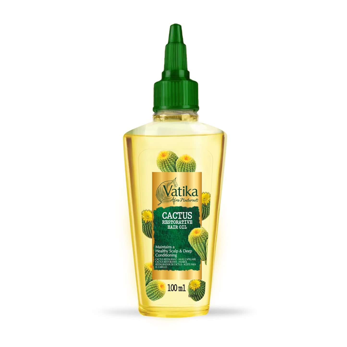 Vatika Naturals Curls Cactus Hair Oil - 100ml