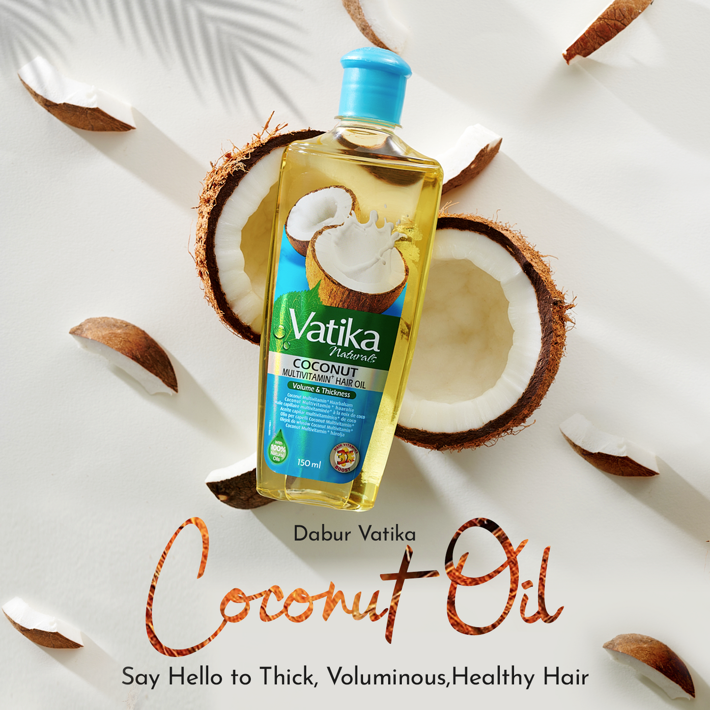 Vatika Naturals Multivitamin Coconut Hair Oil