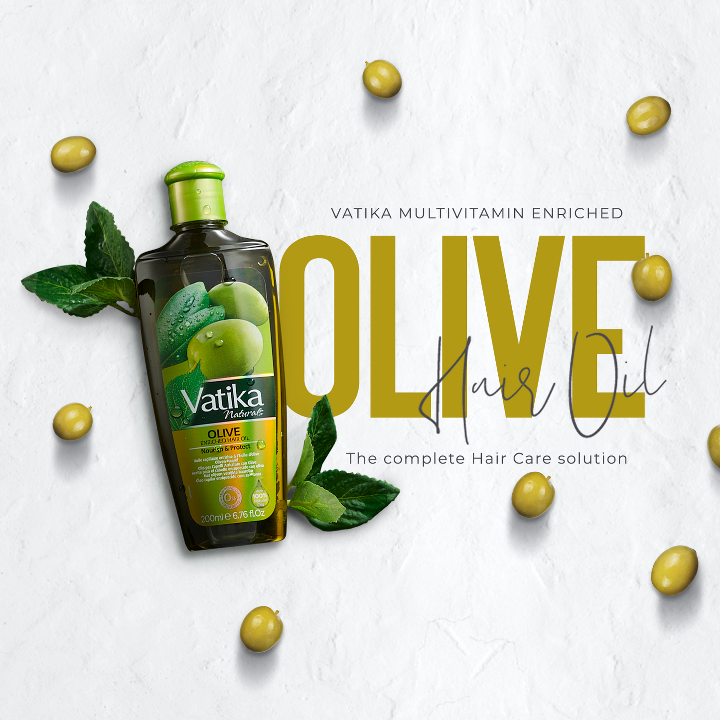 Vatika Naturals Multivitamin Olive Hair Oil