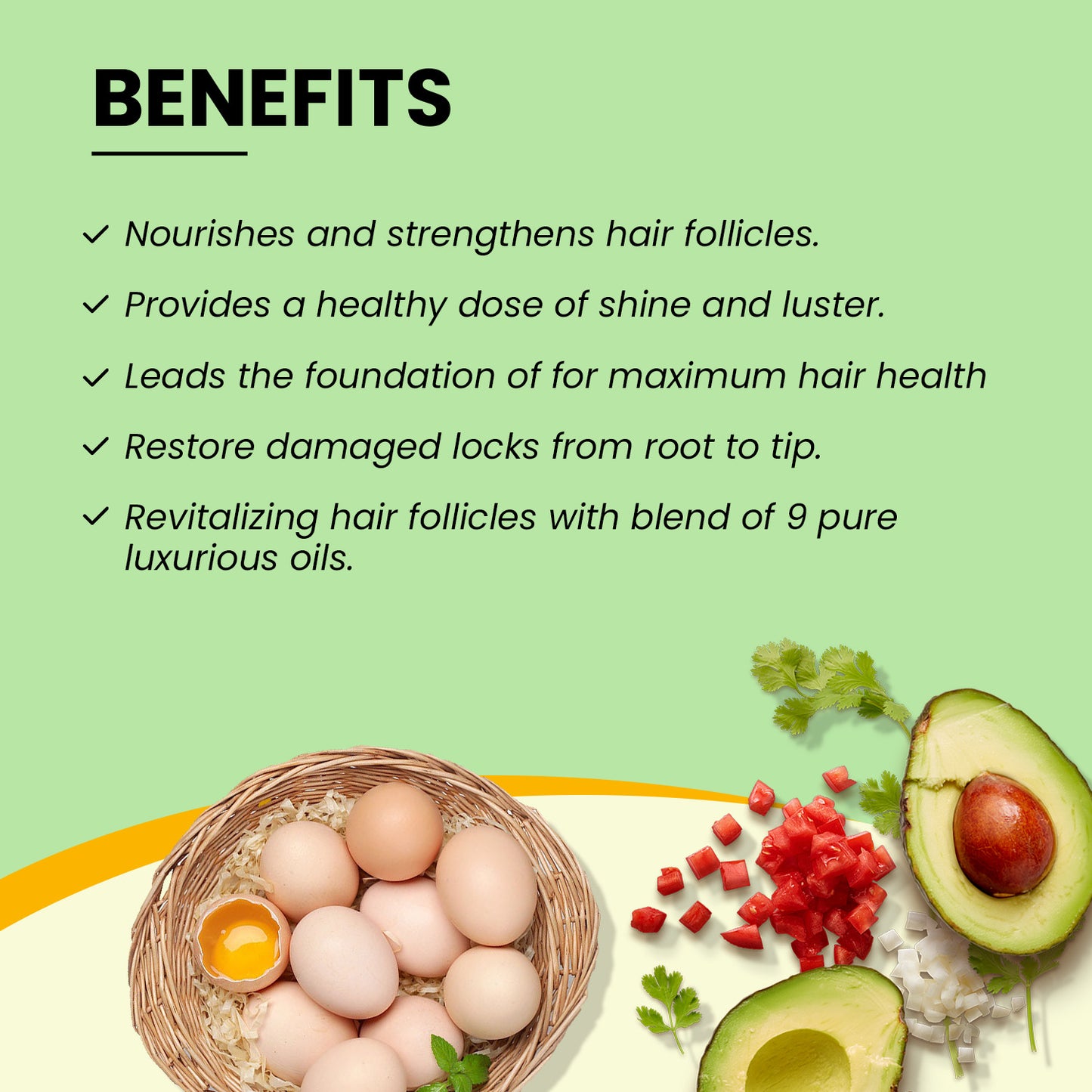 Vatika Naturals Multivitamin Egg Protein Hair Oil