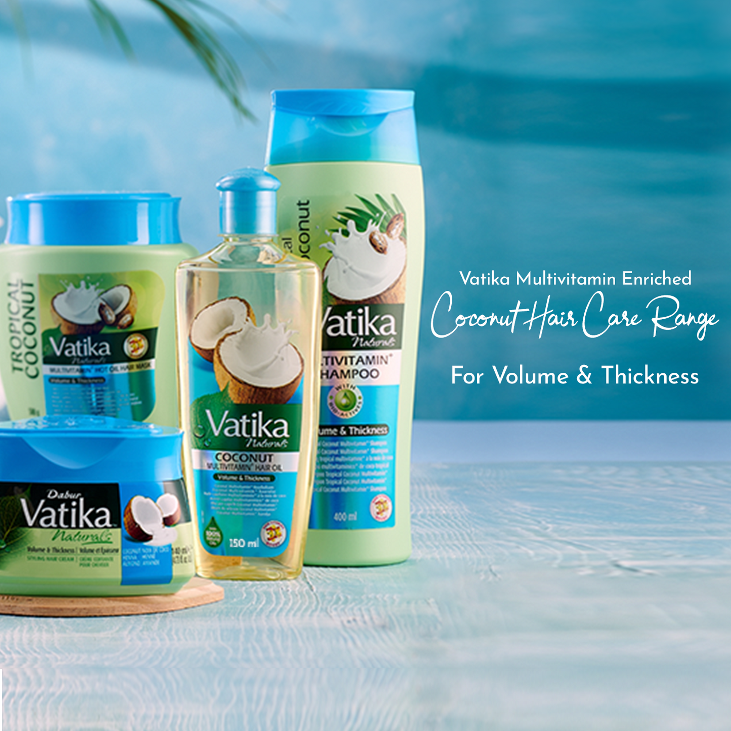Vatika Naturals Multivitamin Coconut Hair Oil