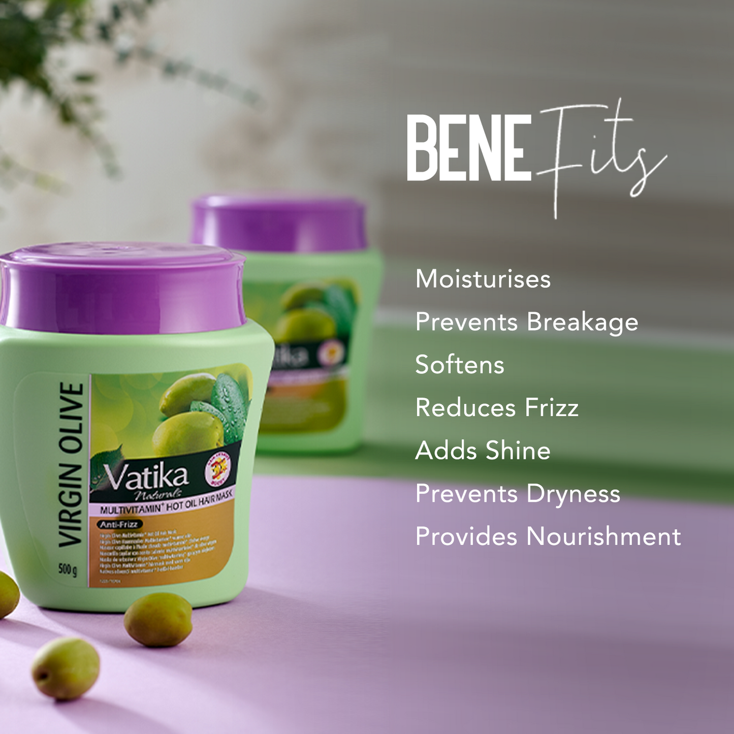 Vatika Naturals Virgin Olive Hair Mask Multivitamin