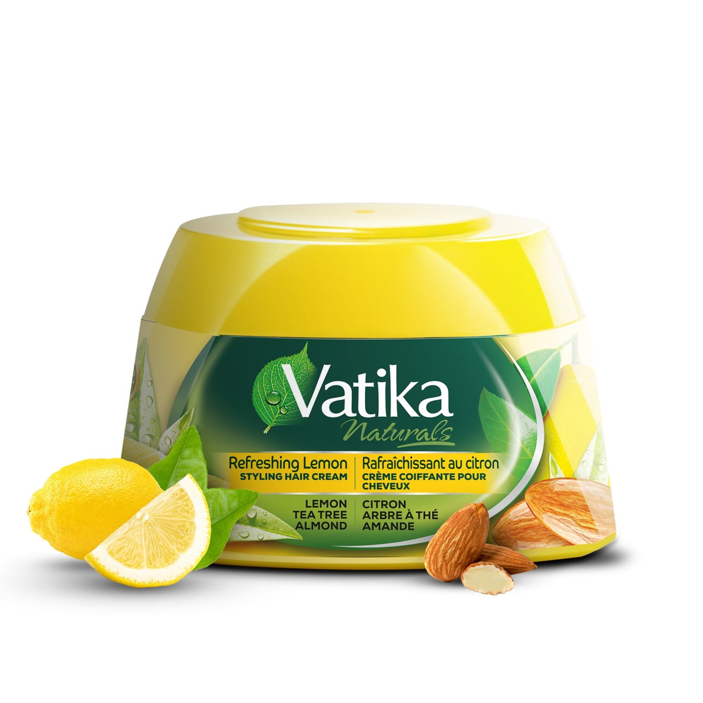 Vatika Naturals Hair Cream - Refreshing Lemon (210ml)