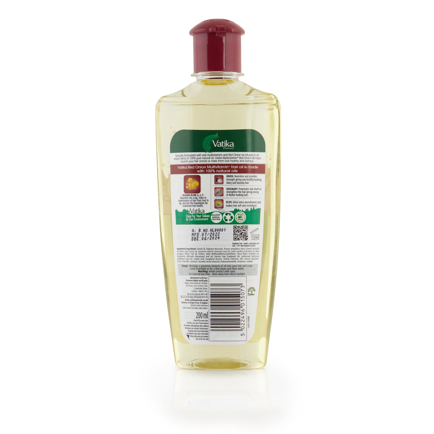 Vatika Naturals Multivitamin Onion Hair Oil