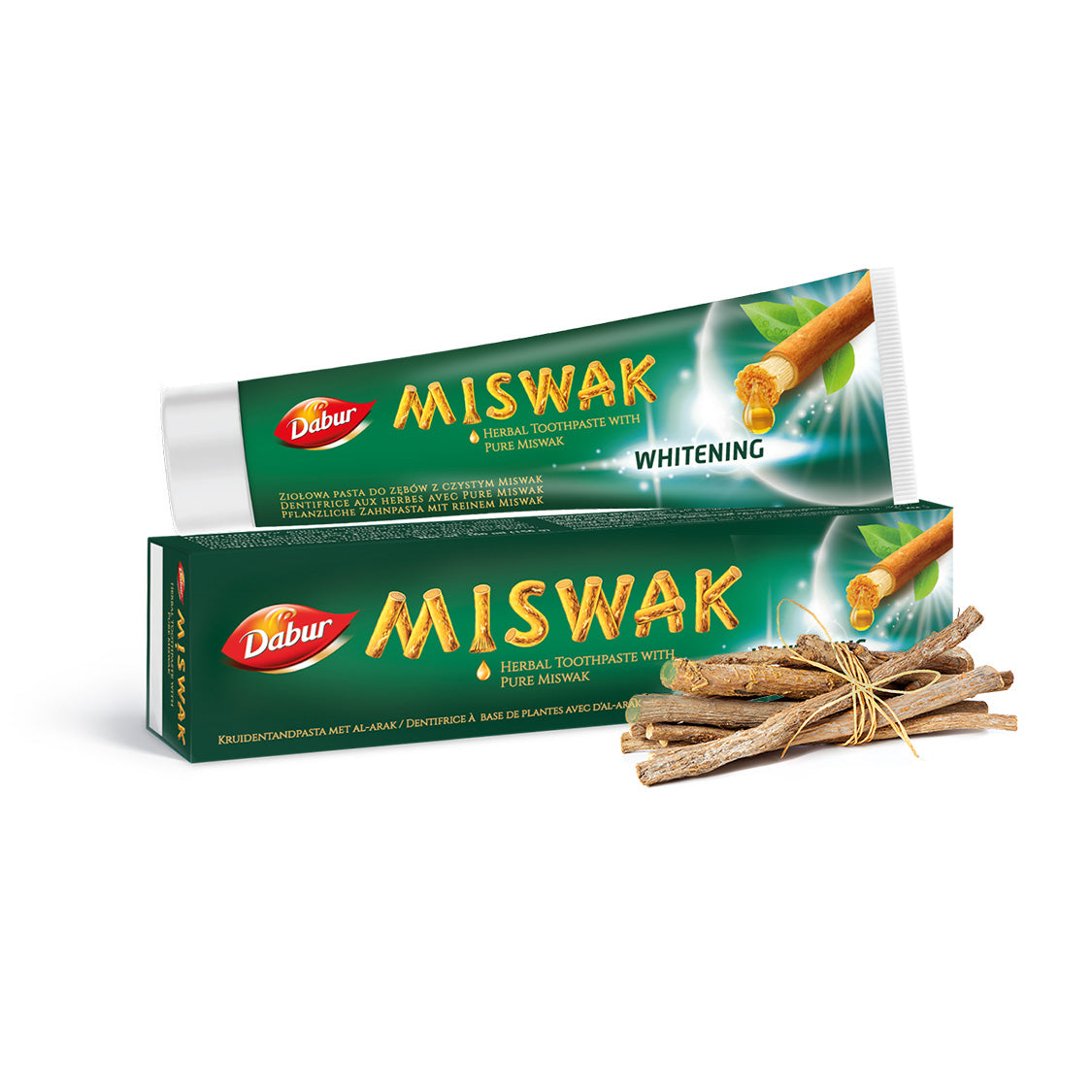 Dabur Miswak Herbal Whitening Toothpaste - 100g