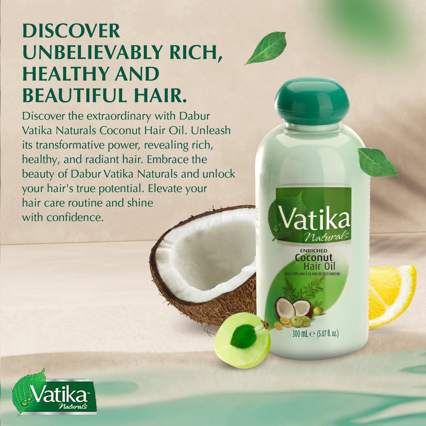 Vatika - Enriched Coconut Hair Oil