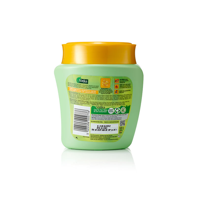 Vatika Naturals Egg Protein Hair Mask Multivitamin