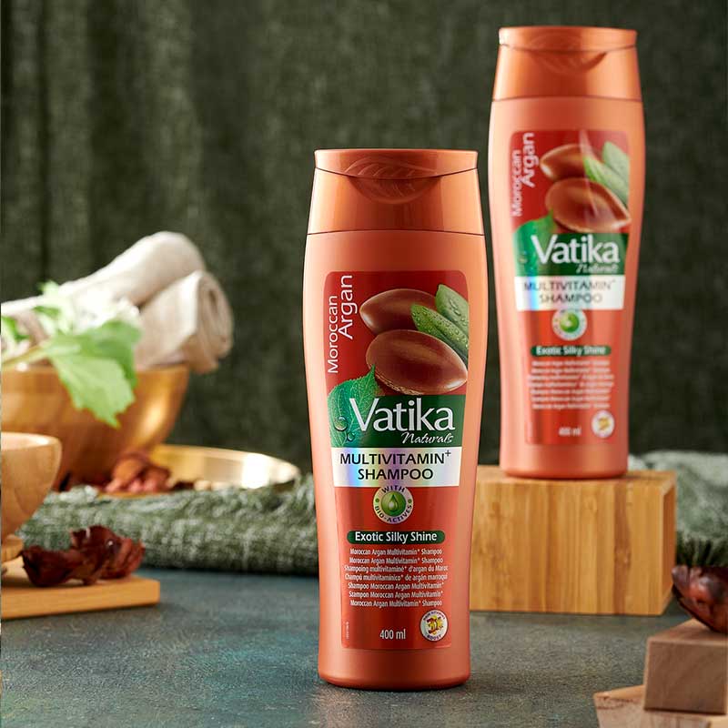 Vatika Naturals Mor Argan Multi Vitamin+  Shampoo
