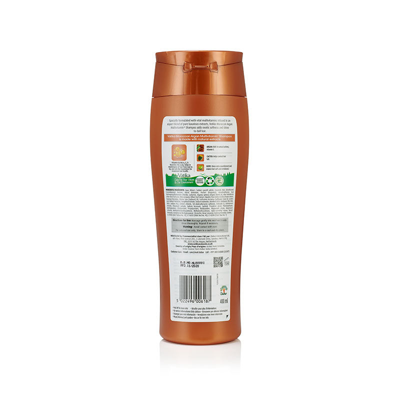 Vatika Naturals Mor Argan Multi Vitamin+  Shampoo