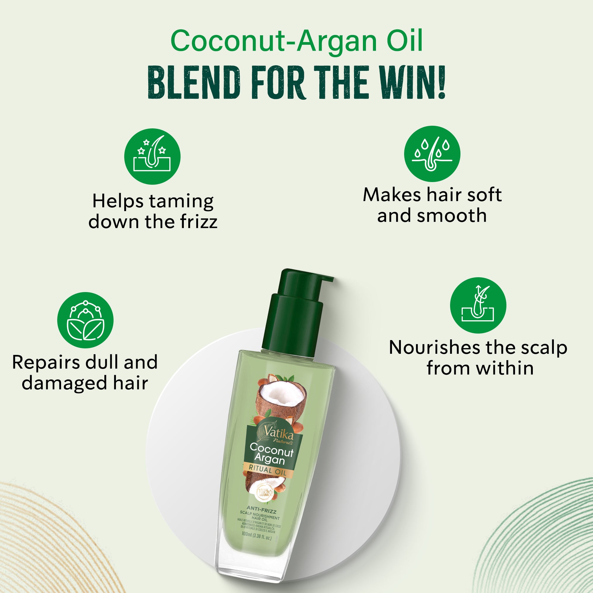 How To Use Vatika Naturals Coconut Hair Oil Vatika Naturals Coconut Argan Ritual Hair Oil – Dabur UK
