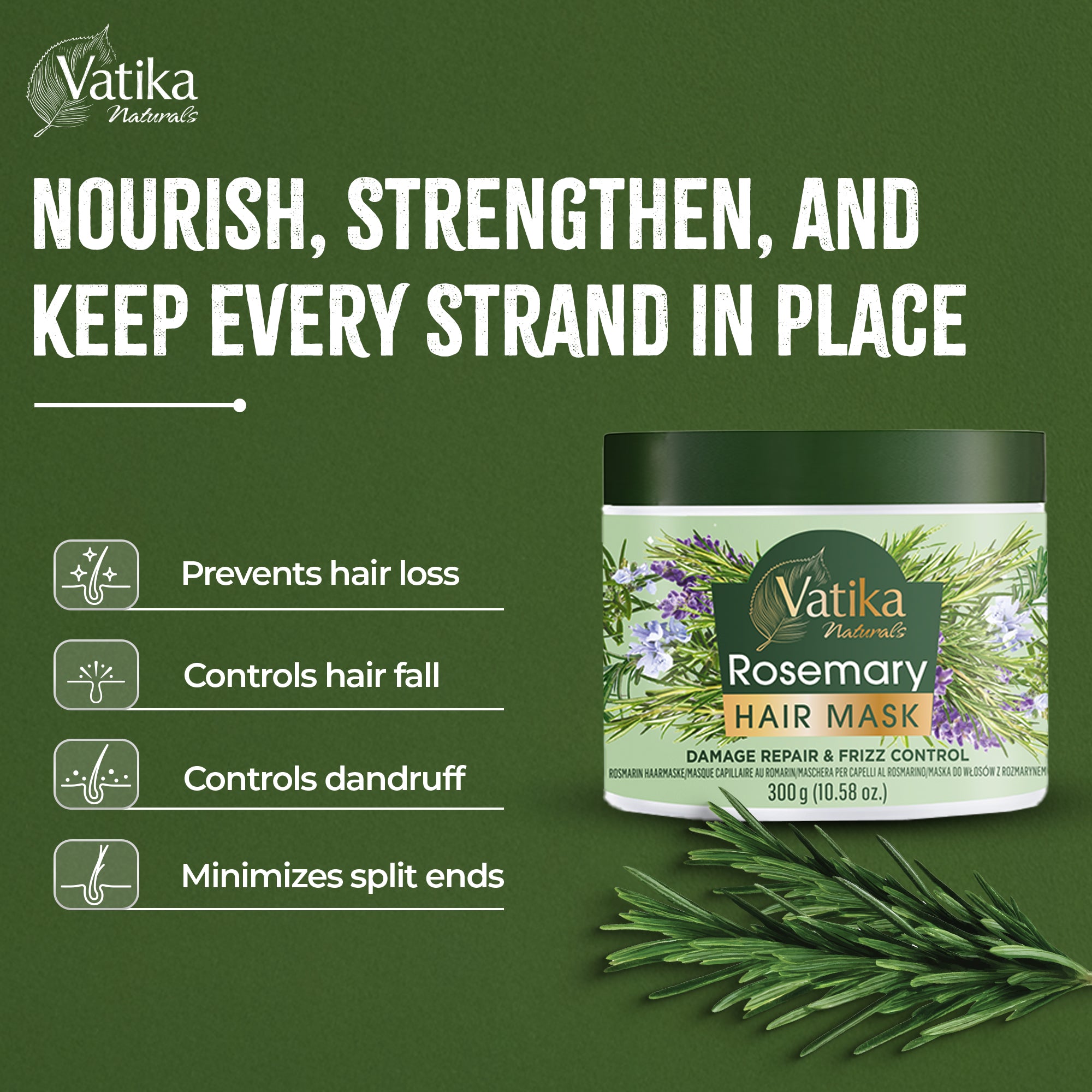 Dynamic Rosemary Hair Mask Artwork in 4K Dynamic Rosemary Hair Mask Artwork in 4K