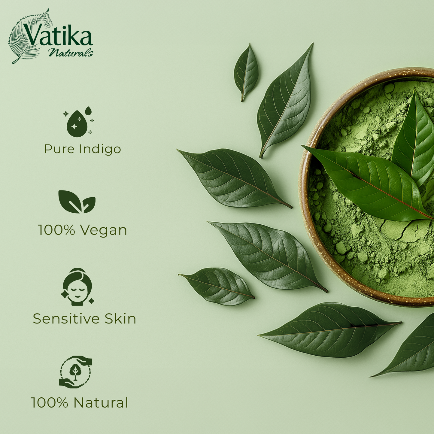 Vatika Henna Hair Colour - Burgandy