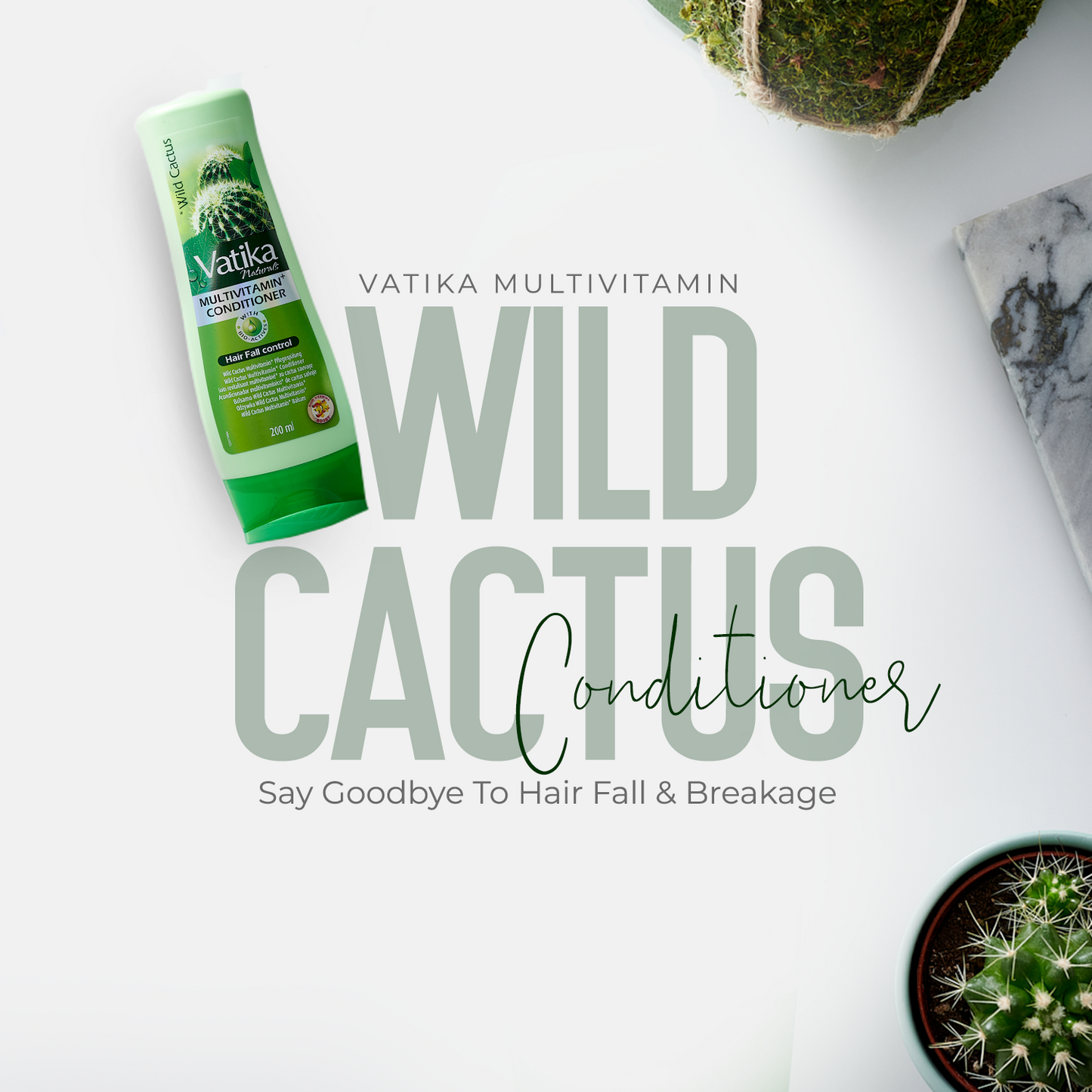 Vatika Naturals Multivitamin Wild Cactus A B Conditioner