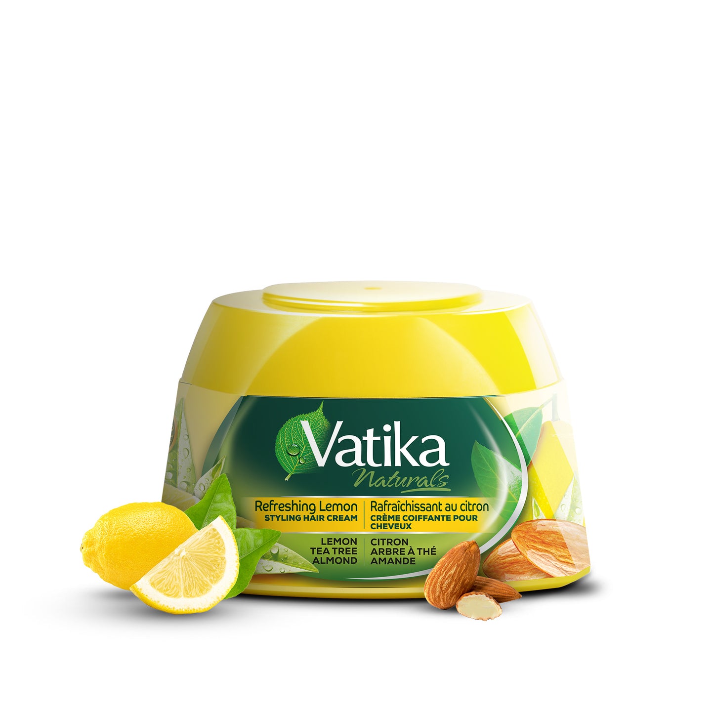 Vatika Naturals Hair Cream - Refreshing Lemon (210ml)