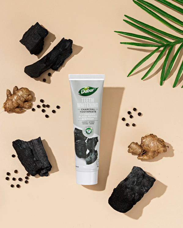 Dabur Charcoal ToothPaste with Organic Charcoal