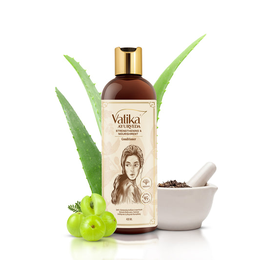 Vatika Ayurveda Strengthening & Nourishment Conditioner I 400 ml
