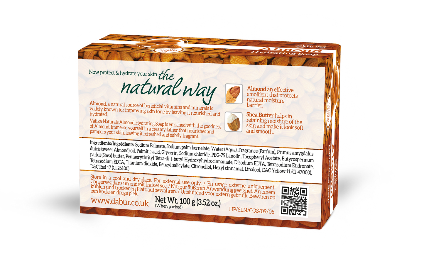 Vatika Natural Almond Soap