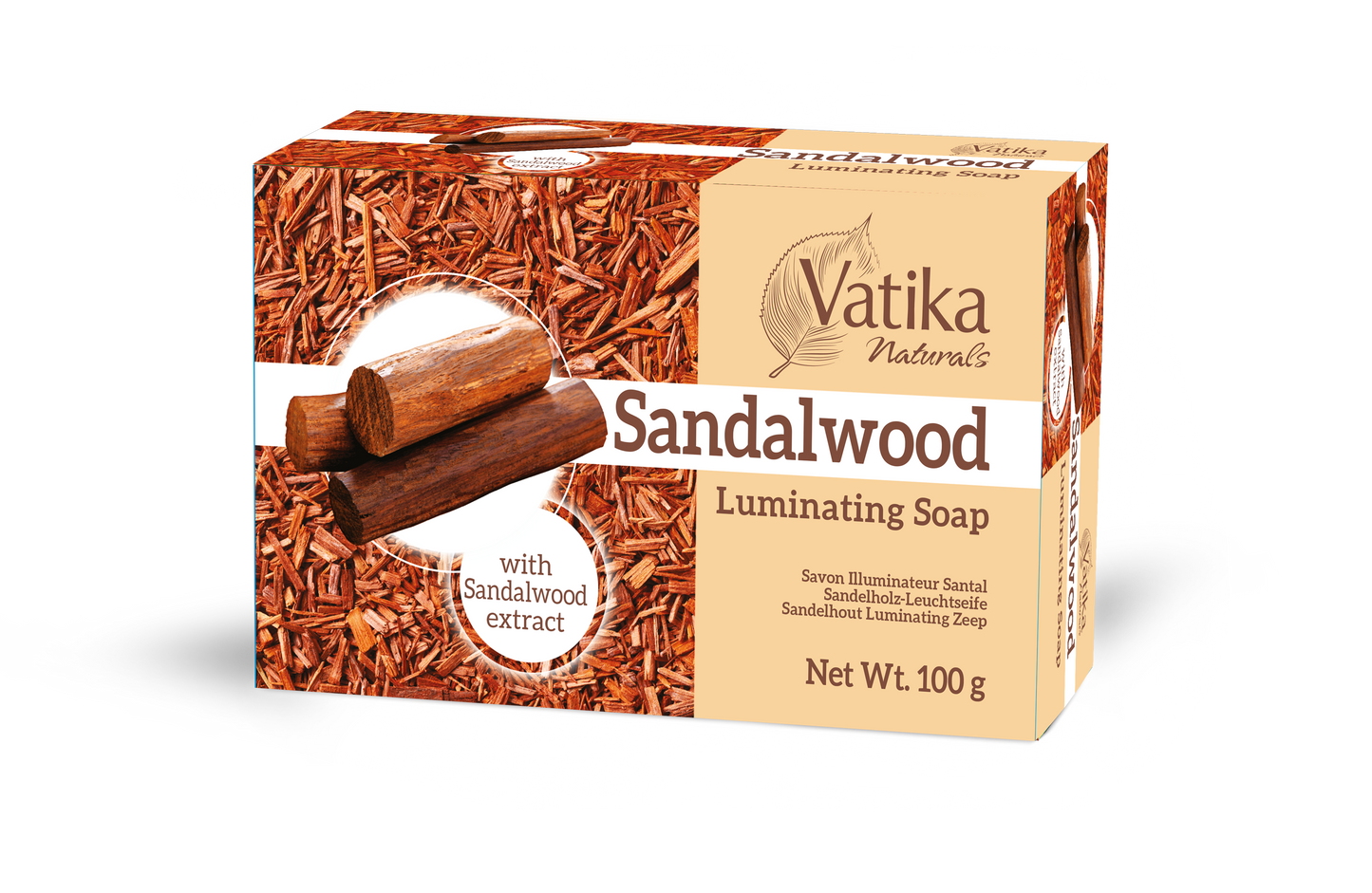 Vatika Natural Sandalwood Soap