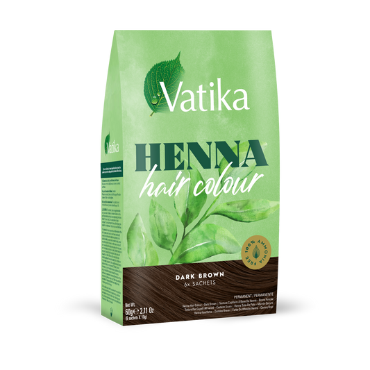 Vatika Henna Hair Colour - Dark Brown