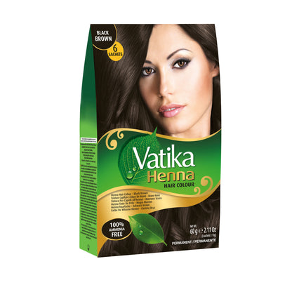 Vatika Henna Hair Colour - Black Brown