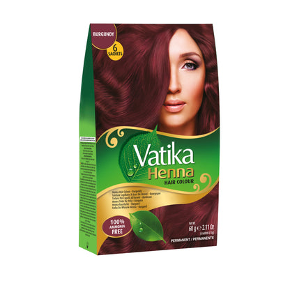 Vatika Henna Hair Colour - Burgandy