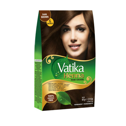 Vatika Henna Hair Colour - Dark Brown