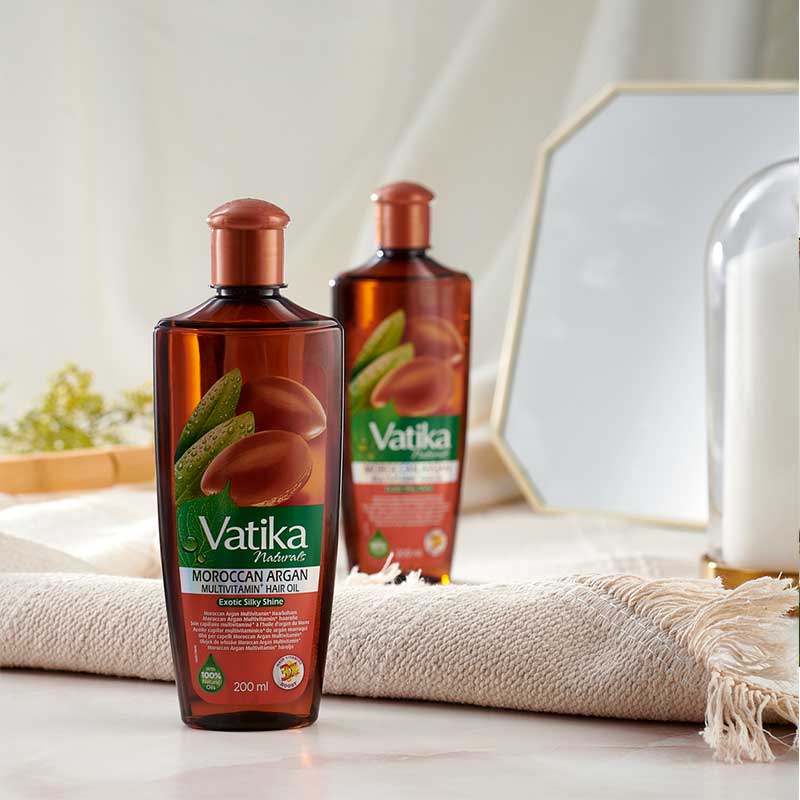 Vatika Naturals Multivitamin Enriched Argan Hair Oil