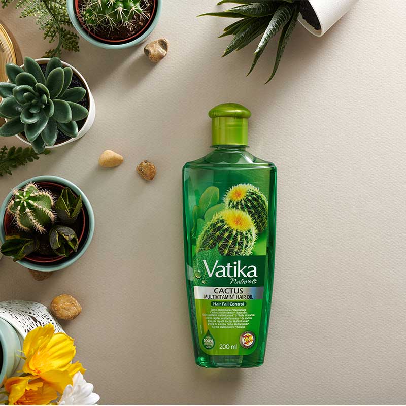 Vatika Naturals Multivitamin Enriched Cactus Hair Oil