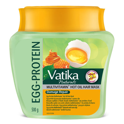 Vatika Naturals Egg Protein Hair Mask Multivitamin